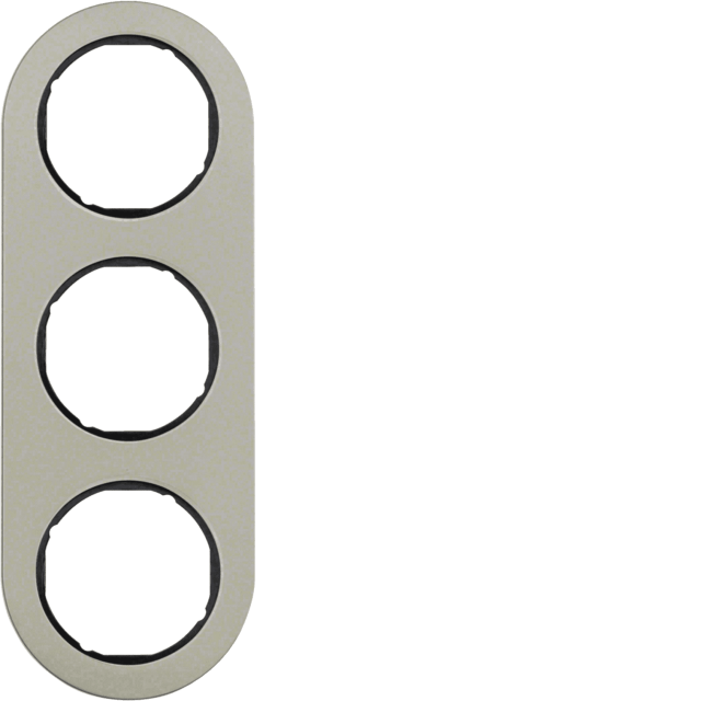 B.ΠΛΑΙΣΙΟ 3Θ. INOX ΜΑΥΡΟ R.CLASSIC