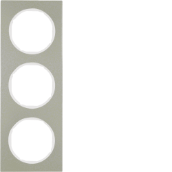 B.ΠΛΑΙΣΙΟ 3Θ.INOX ΛΕΥΚΟ R.3