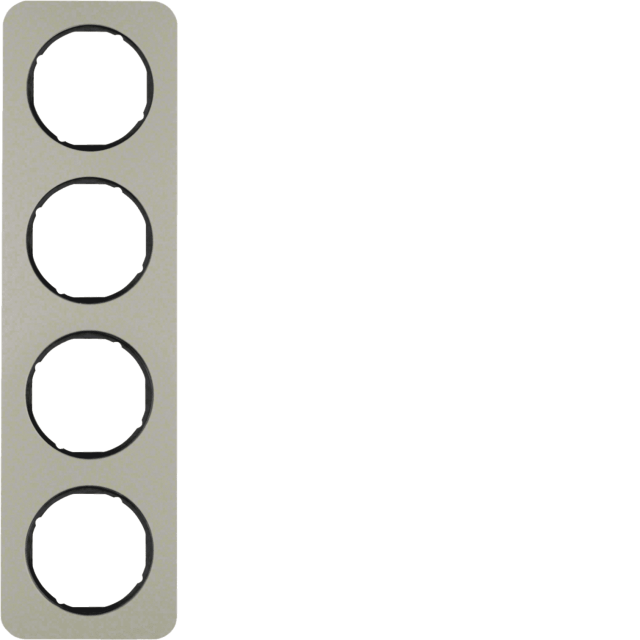 B.ΠΛΑΙΣΙΟ 4Θ. INOX ΜΑΥΡΟ R.1