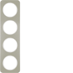 B.ΠΛΑΙΣΙΟ 4Θ. INOX ΛΕΥΚΟ R.1