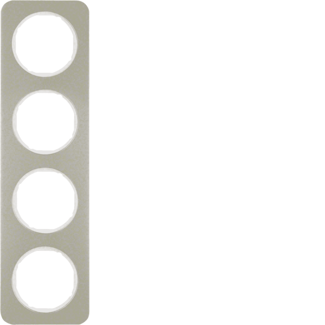B.ΠΛΑΙΣΙΟ 4Θ. INOX ΛΕΥΚΟ R.1