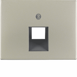B.ΠΛΑΚΙΔΙΟ RJ11/RJ45 INOX K.5