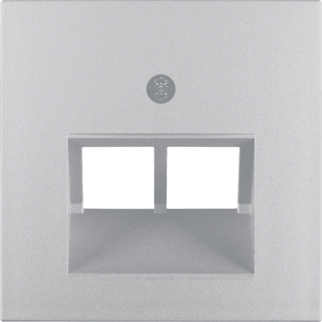 B.ΠΛΑΚΙΔΙΟ 2xRJ11/RJ45 ΑΛΟΥΜ.ΜΑΤ S.1/B.x