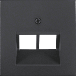 B.ΠΛΑΚΙΔΙΟ 2xRJ11/RJ45 ΑΝΘΡ. ΜΑΤ S.1/B.x