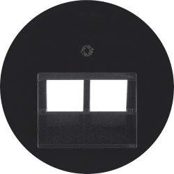 B.ΠΛΑΚΙΔΙΟ 2xRJ11/RJ45 ΜΑΥΡΟ R.1/R.3