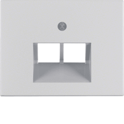 B.ΠΛΑΚΙΔΙΟ 2xRJ11/RJ45 ΑΛΟΥΜΙΝΙΟ K.5