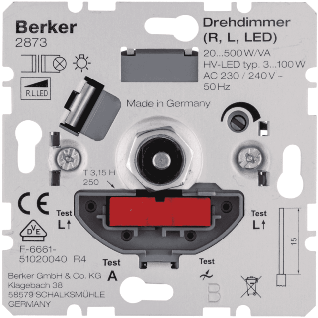 B.ΡΥΘΜΙΣΤΗΣ ΦΩΤ.LED ΕΠΑΓΩΓ.Μ/Σ 230V/12V