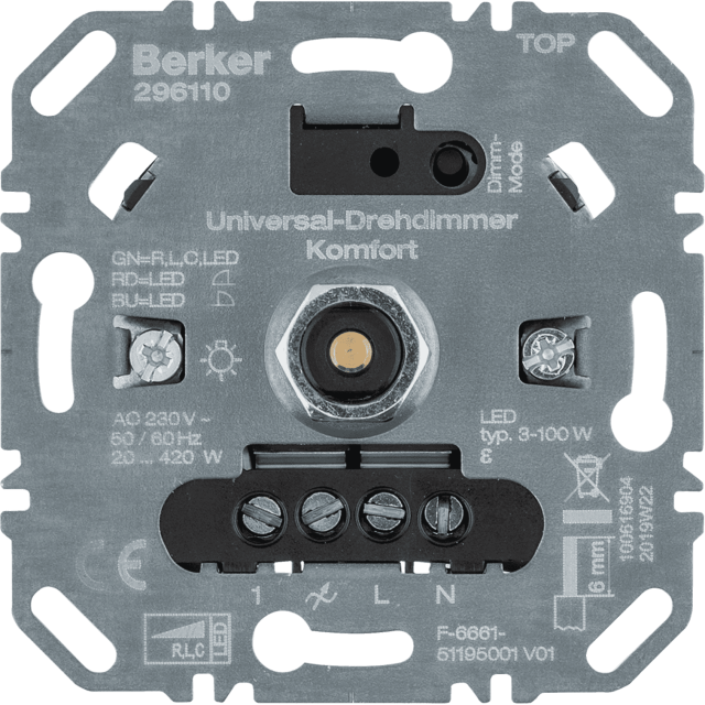 B.DIMMER UNIVERSAL 420W/LED 100W