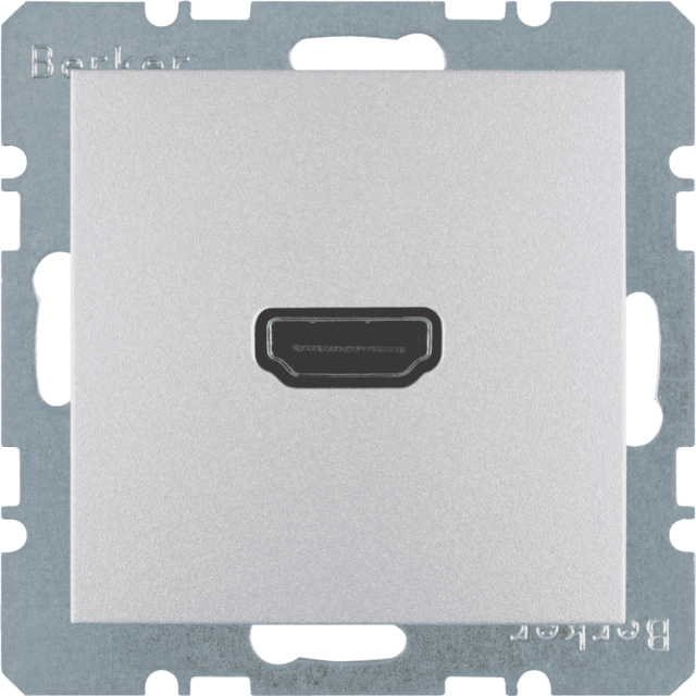 B.ΠΡΙΖΑ HDMI 90° S.1/B.x ΑΛΟΥΜΙΝΙΟ ΜΑΤ