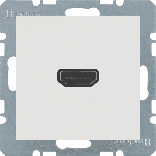 B.ΠΡΙΖΑ HDMI 90° S.1/B.x ΛΕΥΚΟ ΜΑΤ