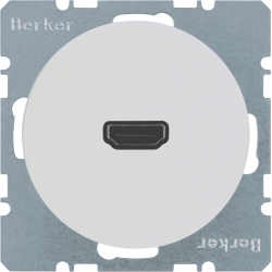 B.ΠΡΙΖΑ HDMI 90° R.1/R.3 ΛΕΥΚΟ