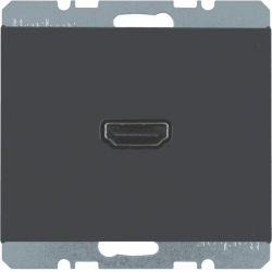 B.ΠΡΙΖΑ HDMI 90° K.1 ΑΝΘΡΑΚΙ ΜΑΤ