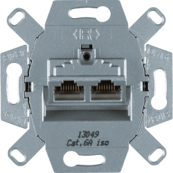 B.ΠΡΙΖΑ 2xRJ45 cat6A STP