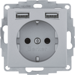 B.ΠΡΙΖΑ ΣΟΥΚΟ ΜΕ 2xUSB S.1/B.3/B.7 ΑΛΟΥΜ