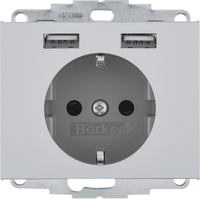 B.ΠΡΙΖΑ ΣΟΥΚΟ 2xUSB K.5 ΑΛΟΥΜΙΝΙΟ