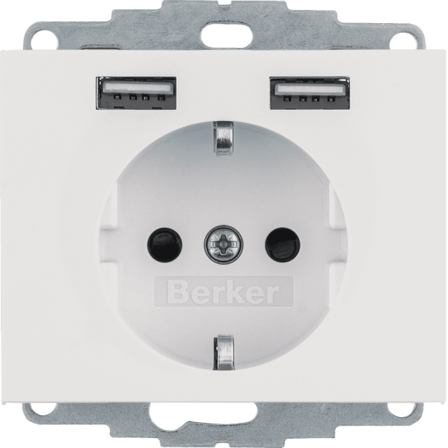 B.ΠΡΙΖΑ ΣΟΥΚΟ 2xUSB K.1 ΛΕΥΚΟ