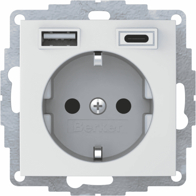 B.ΠΡΙΖΑ ΣΟΥΚΟ ΜΕ USB A+C S.1/B.x ΛΕΥΚΟ