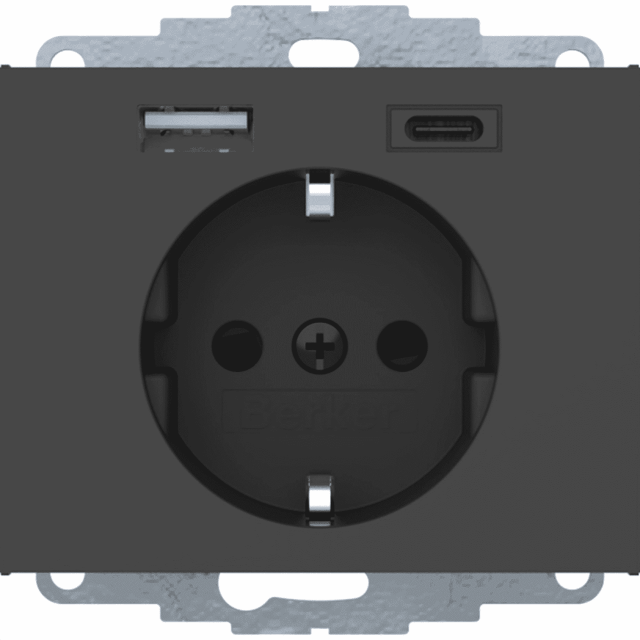 B.ΠΡΙΖΑ ΣΟΥΚΟ ΜΕ USB A+C K.1 ΑΝΘΡΑΚΙ