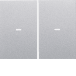 B. ΠΛΑΚ. KNX LED ΔΙΠΛΟ Κ.5 ΑΛΟΥΜ