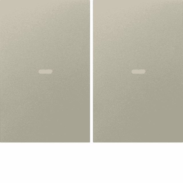 B. ΠΛΑΚ. KNX LED ΔΙΠΛΟ INOX Κ.5