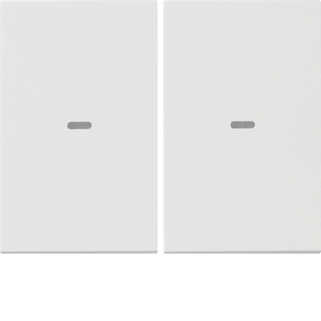B. ΠΛΑΚ. KNX LED ΔΙΠΛΟ ΛΕΥΚΟ Κ.1