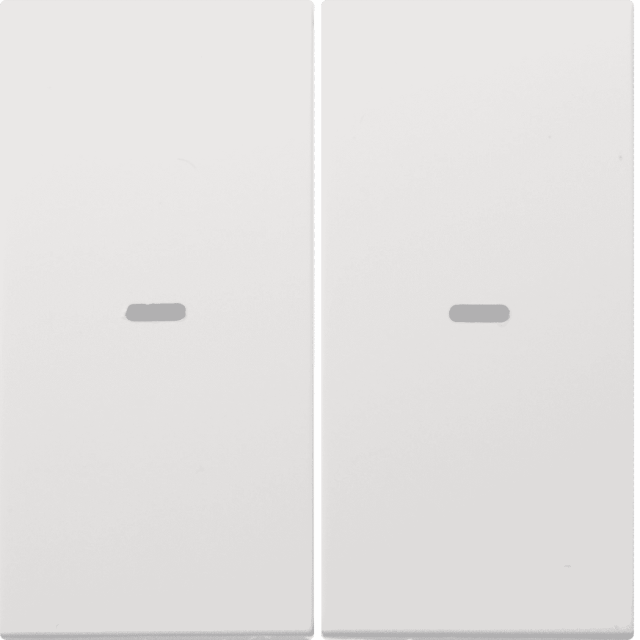 B. ΠΛΑΚ. KNX LED ΔΙΠΛΟ ΛΕΥΚΟ S.1/Bx