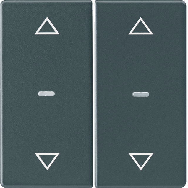 B.ΔΙΠΛΟ ΠΛΑΚ. ΡΟΛΩΝ KNX BCU ΑΝΘΡΑΚΙ. Q.x