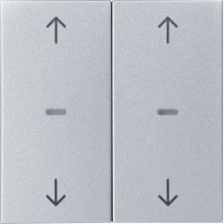 B.ΔΙΠΛΟ ΠΛΑΚ.ΡΟΛΩΝ KNX BCU ΑΛΟΥΜ S.1/B.x