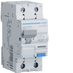 ΡΕΛΕ ΔΙΑΦΥΓΗΣ Α 30mA &ΑΣΦ. 6kA C 2P 25A