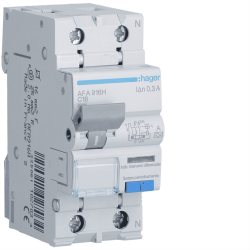 ΡΕΛΕ ΔΙΑΦΥΓΗΣ Α 300mA &ΑΣΦ. 6kA C 2P 16A