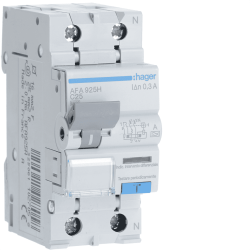 ΡΕΛΕ ΔΙΑΦΥΓΗΣ Α 300mA &ΑΣΦ. 6kA C 2P 25A