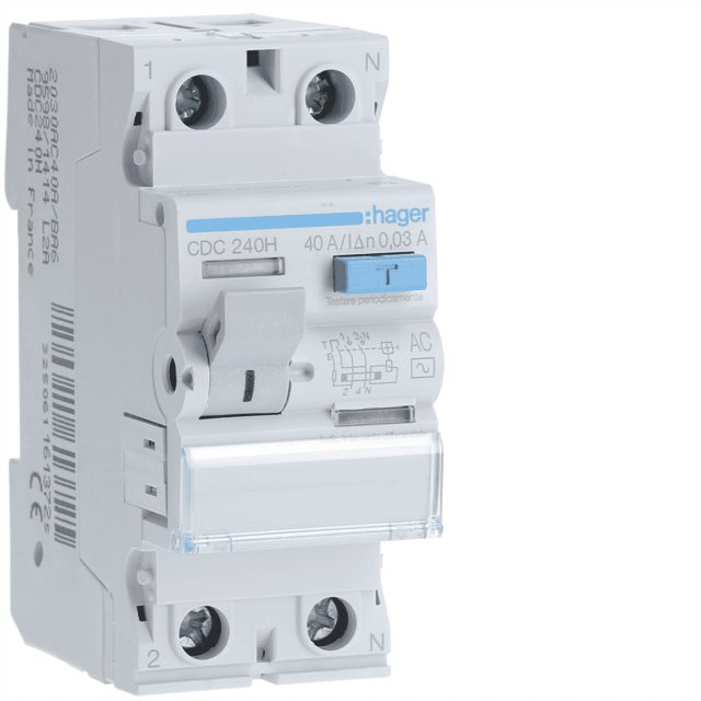 ΡΕΛΕ ΔΙΑΦΥΓΗΣ AC 30mA 2P 40A