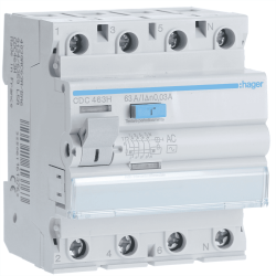 ΡΕΛΕ ΔΙΑΦΥΓΗΣ AC 30mA 4P 63A