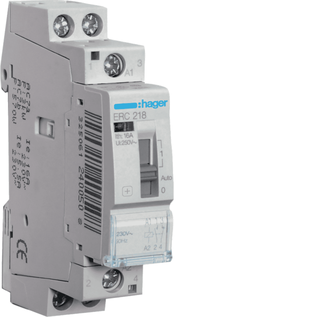 ΗΛΕΚΤΡΟΝΟΜΟΣ ΧΕΙΡΟΚ/ΤΟΣ 230V 16A 1NO+1NC