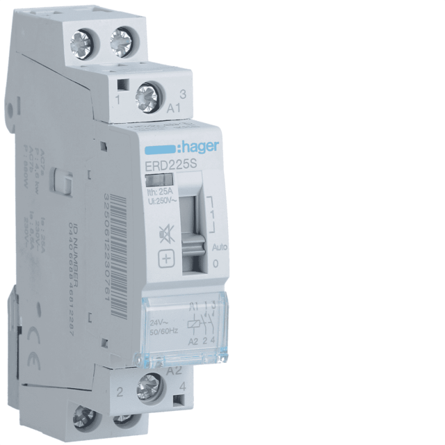 ΗΛΕΚΤΡΟΝΟΜΟΣ 24V AC 25A 2NO ΑΘΟΡΥΒΟΣ