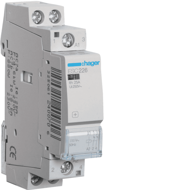 ΗΛΕΚΤΡΟΝΟΜΟΣ 230V 25A 2NC