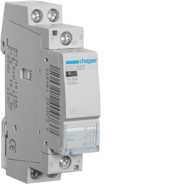 ΗΛΕΚΤΡΟΝΟΜΟΣ 230V 25A 1NO+1NC