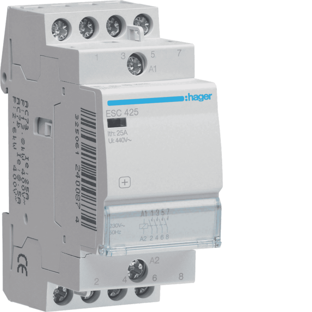 ΗΛΕΚΤΡΟΝΟΜΟΣ 230V 25A 4NO