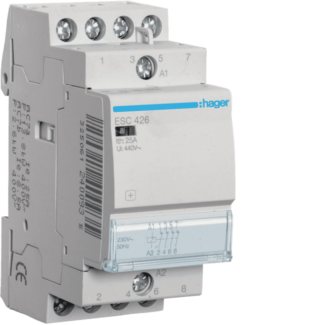ΗΛΕΚΤΡΟΝΟΜΟΣ 230V 25A 4NC