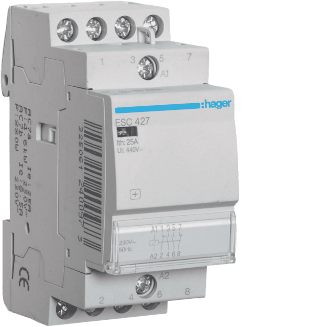 ΗΛΕΚΤΡΟΝΟΜΟΣ 230V 25A 2NO+2NC
