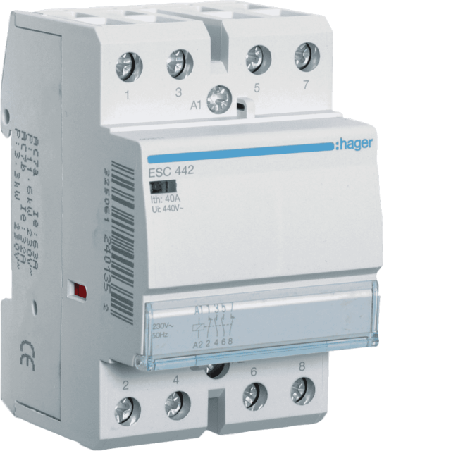 ΗΛΕΚΤΡΟΝΟΜΟΣ 230V 40A 2NO+2NC