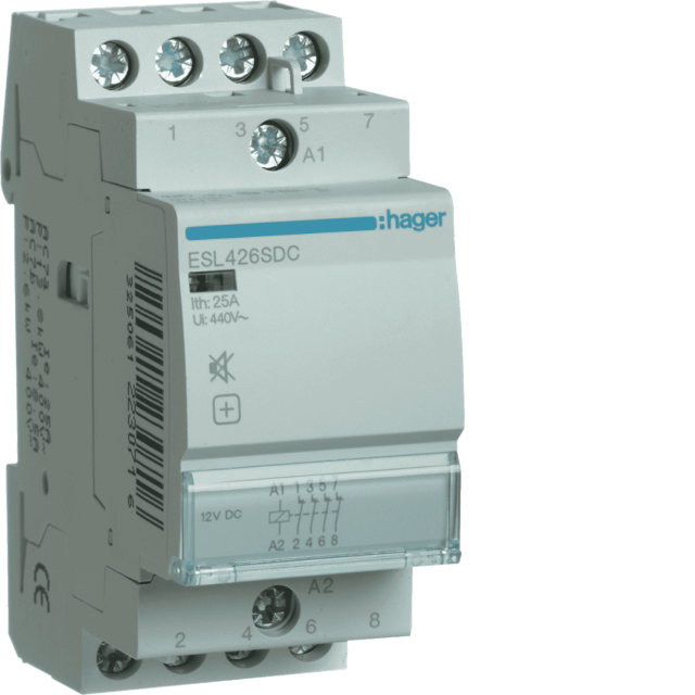 ΗΛΕΚΤΡΟΝΟΜΟΣ 12V DC 25A 4NC ΑΘΟΡΥΒΟΣ