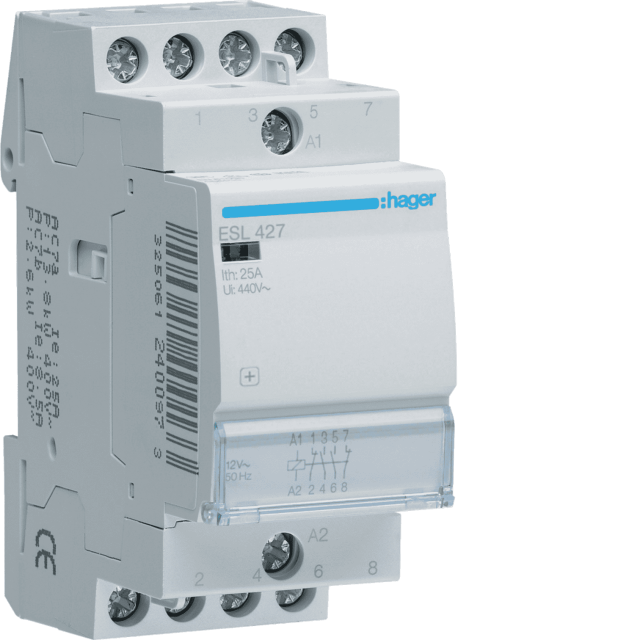 ΗΛΕΚΤΡΟΝΟΜΟΣ 12V AC 25A 2NO+2NC