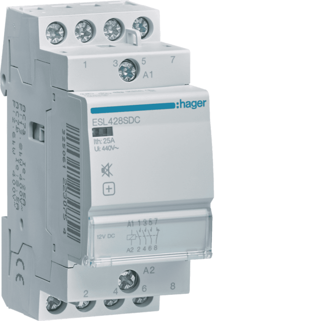 ΗΛΕΚΤΡΟΝΟΜΟΣ 12V DC 25A 3NO+1NC ΑΘΟΡΥΒΟΣ