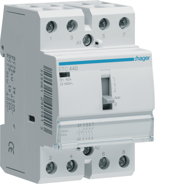 ΗΛΕΚΤΡΟΝΟΜΟΣ ΗΜΕΡΑΣ /ΝΥΧΤΑΣ 230V 40A 4ΝΟ
