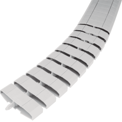 ΑΡΘΡΩΤΟ ΚΑΝΑΛΙ ΔΑΠΕΔΟΥ 83x20 1m RAL7035