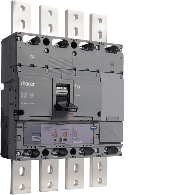 ΔΙΑΚ. ΙΣΧΥΟΣ h1000 70kA LSI 4P 400-1000A