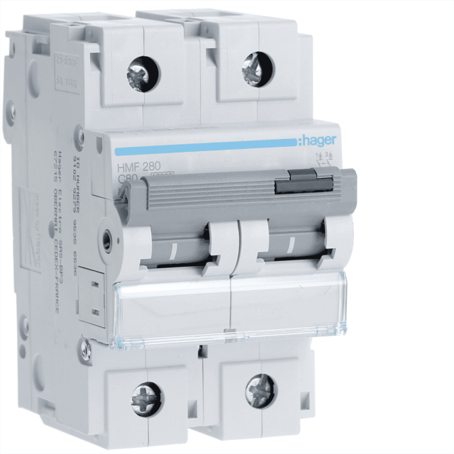 ΑΥΤΟΜΑΤΗ ΑΣΦΑΛΕΙΑ C 10kA 2P 80Α
