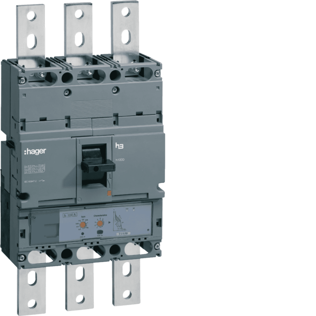 ΔΙΑΚ. ΙΣΧΥΟΣ h1000 50KA LSI 3P 400-1000A