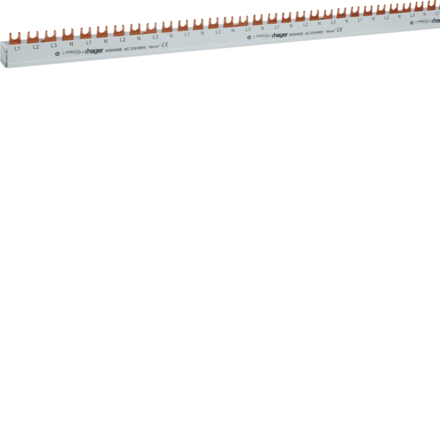 ΜΠΑΡΑ ΓΕΦ ΔΙΧΑΛ 1P+N ΜΕ 1P+N 63Α 54M